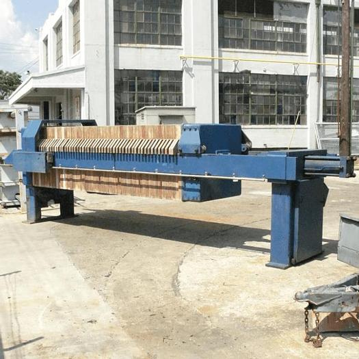 Used 40 CU. FT. JWI FILTER PRESS – 1000 MM – C.G.R. AUTOMATIC
