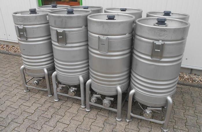 Used X14871D - Drums 200 Litre Stainless Steel EUROCONT LB 200