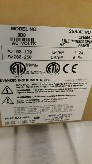 Used The Advanced Osometer Model 3D3 We have 2 available for one price, not working!