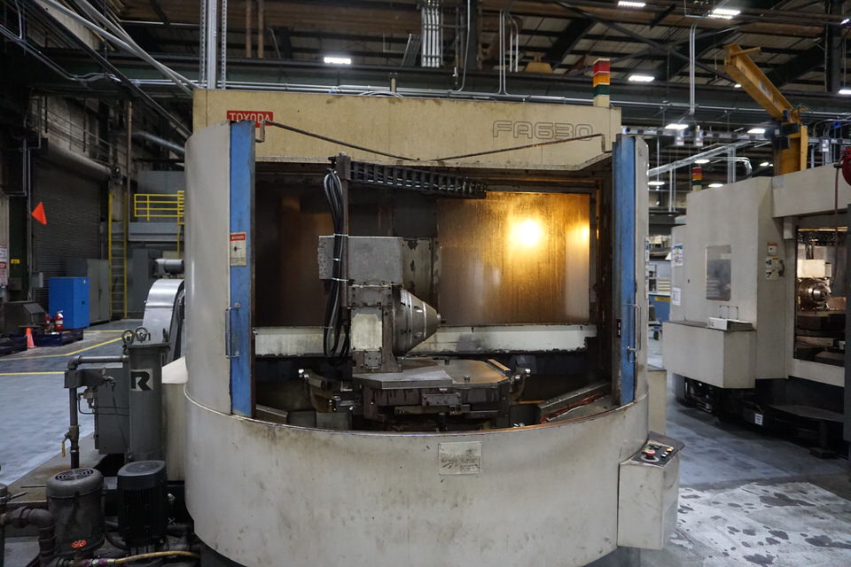 Used TOYODA HORIZONTAL MILLING MACHINE