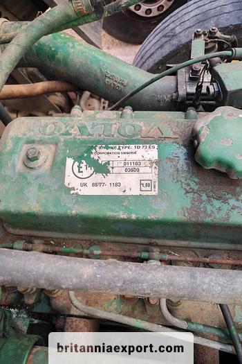 Used 1992 VOLVO FL7 260 19 ton box lorry