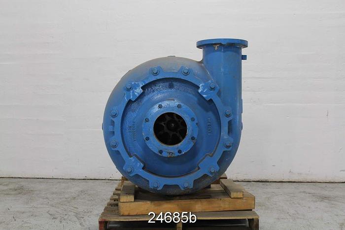 Used Goulds 6100 Slurry / Solids Pump, Model 6100, 8X8X25, 25" Impeller, Hc600 Casing, Suction Plate, Impeller, And Rear Liner. #24685