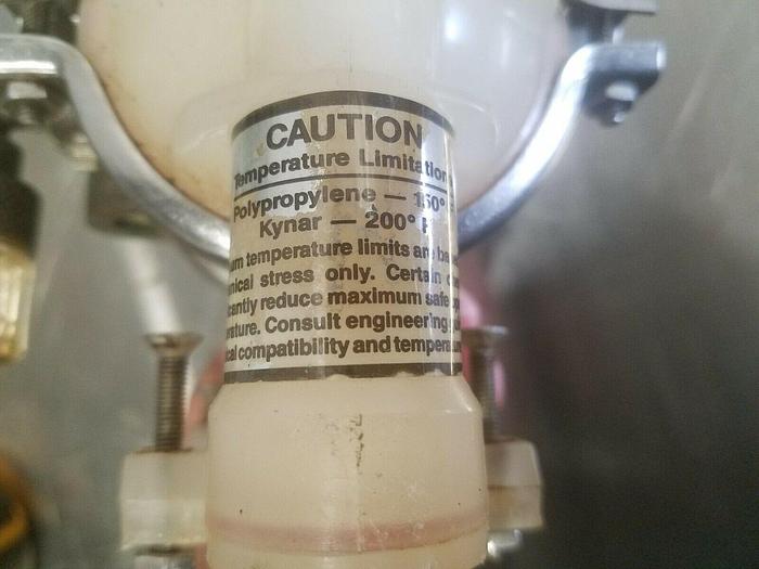 Used Wilden Model 378800 025/PTD/TF Pneumatic Diaphragm Pump