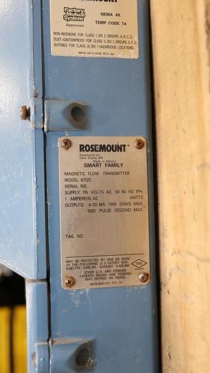 Used Rosemount 8712C Magnetic Flow Transmitter #44481