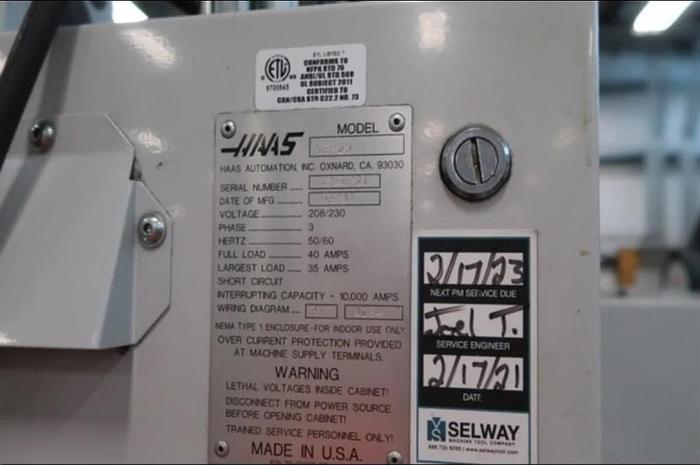 Used 2007 HAAS VF-2D CNC Verical Machining Center