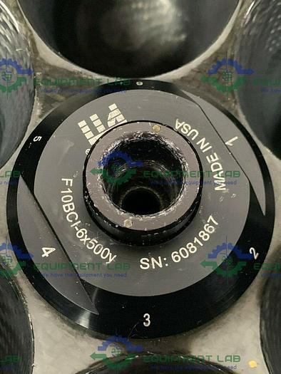Used Beckman Coulter FiberLite F10BCI-6x500y  Rotor 6x500 mL 10,000 RPM