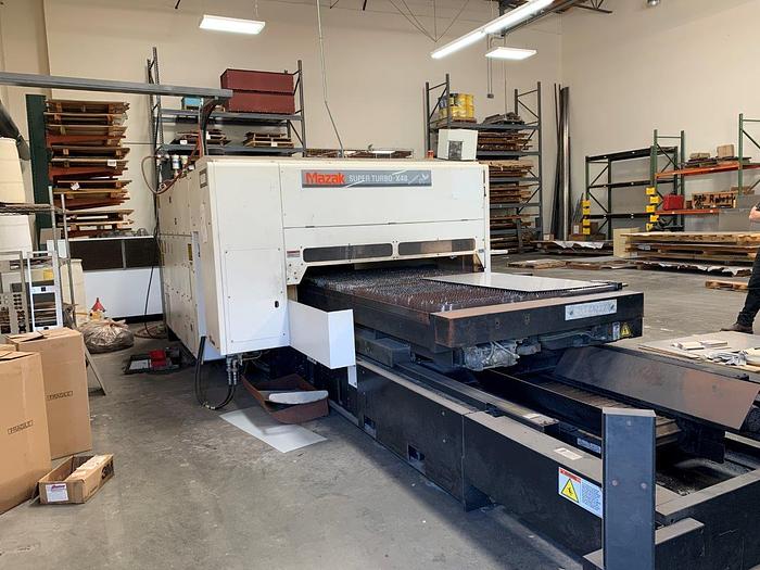 Used 2011 - 1300 Watt Mazak Super Turbo X-48 Champion CNC Laser