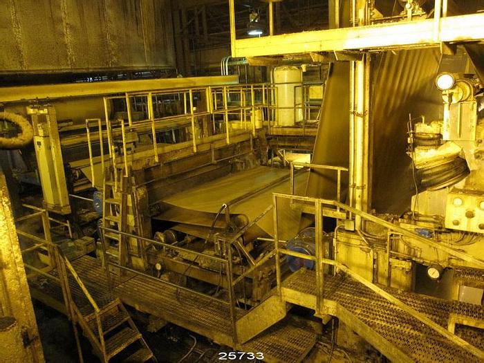 Used Kobayashi  Cylinder Former Machine Wet End And Press Section, Kobayashi Former, Manchester Suction Drum, First And Second Press #25733