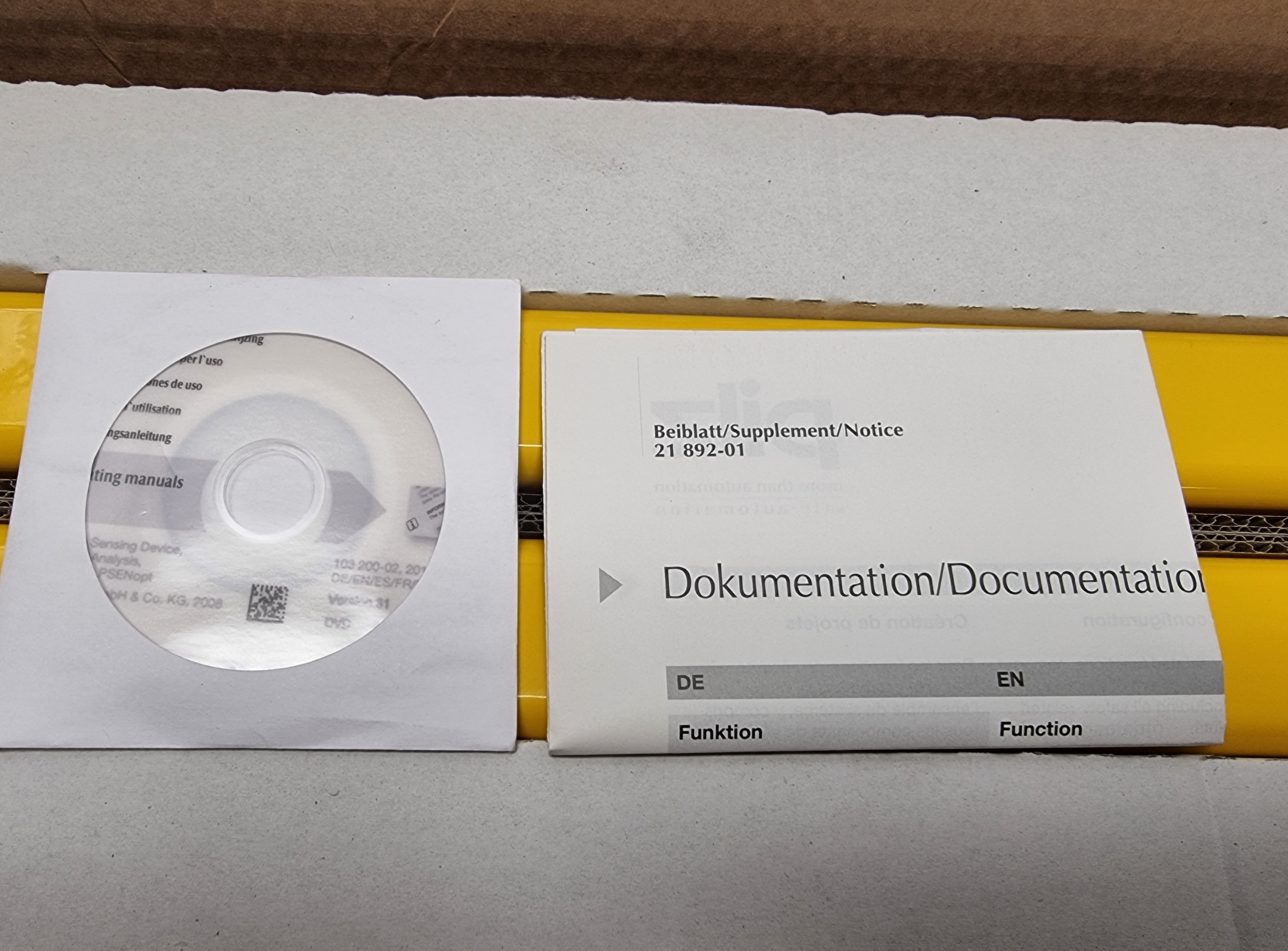 Used PILZ PSEN op4H-30-075 Light Curtain 30mm x 750mm | p/n: 630154 Type 4