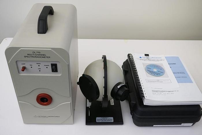 Used Optronic Laboratories (Gooch & Housego) OL770-LED VIS/NIR Spectroradiometer