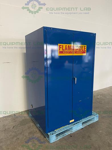 Used JustRite  90 Gallon Flammable Cabinet w/ Soft Close Doors