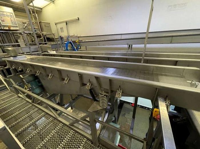 Used Veg washing and grading plant