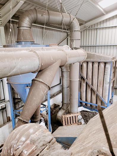 Used Eldon MPR 160T Tyre Recycling Line