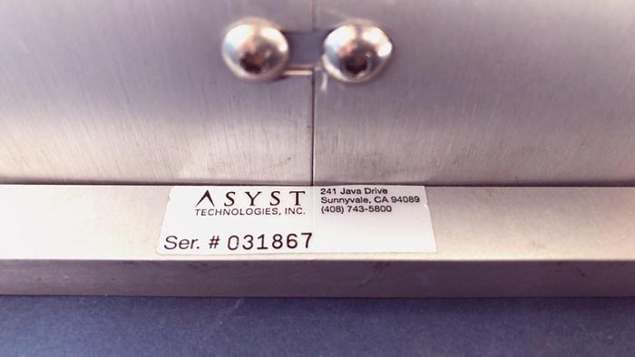 Used Asyst technologies pre-aligner model 5x