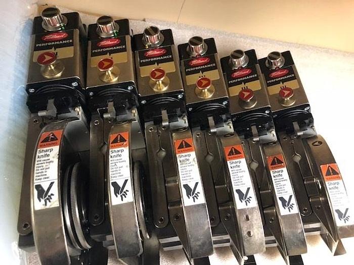 Used FOUR (4) TIDLAND CLASS III AUTOMATIC PERFORMANCE KNIFEHOLDERS RECONDITIONED 2018