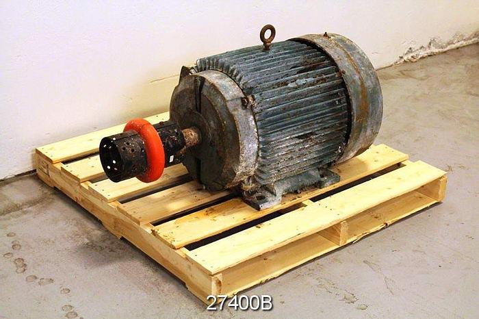 Used Reliance  Ac Motor, 40 Hp, 1175 Rpm, 460V, Frame 364T #27400