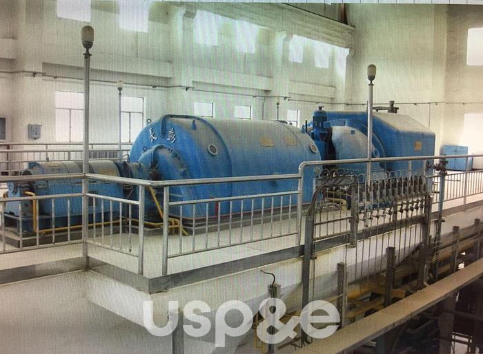 Used 40 MW 1999 Used GE LM6000 PA Natural Gas Turbine Generator Set