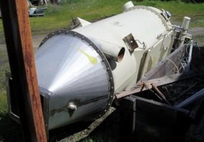 Used Dust Collector, Baghouse, 130 SF, Round Tank, Pulse, #S733506