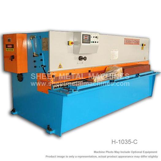 BIRMINGHAM Hydraulic Swing Beam Type Shear H-1035-C