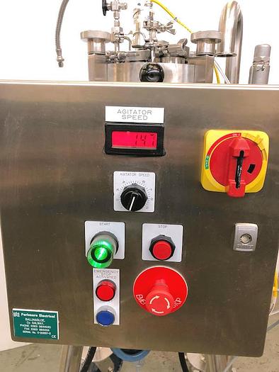 Used X 15638 E - Jacketed Liquid Mixing Vessel FELDMEIER 10 L