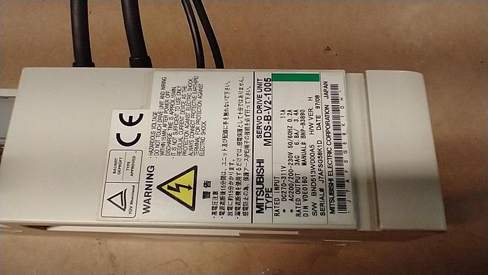 Used Mitsubishi Servo Drive Unit MDS-B-V2-1005 GH117