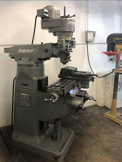 Used BRIDGEPORT Series 1 with Mitutoyo DRO