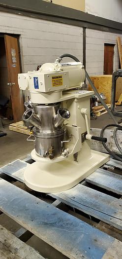 Used 1 QUART ROSS DOUBLE PLANETARY MIXER - S/S - VACUUM - JACKETED - HV BLADES - 2 MIX CANS