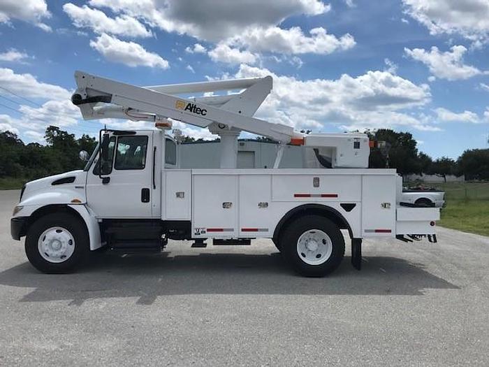 Used Altec TA45M 50ft Bucket Boom on 2009 International 4300 Utility Truck - C91761