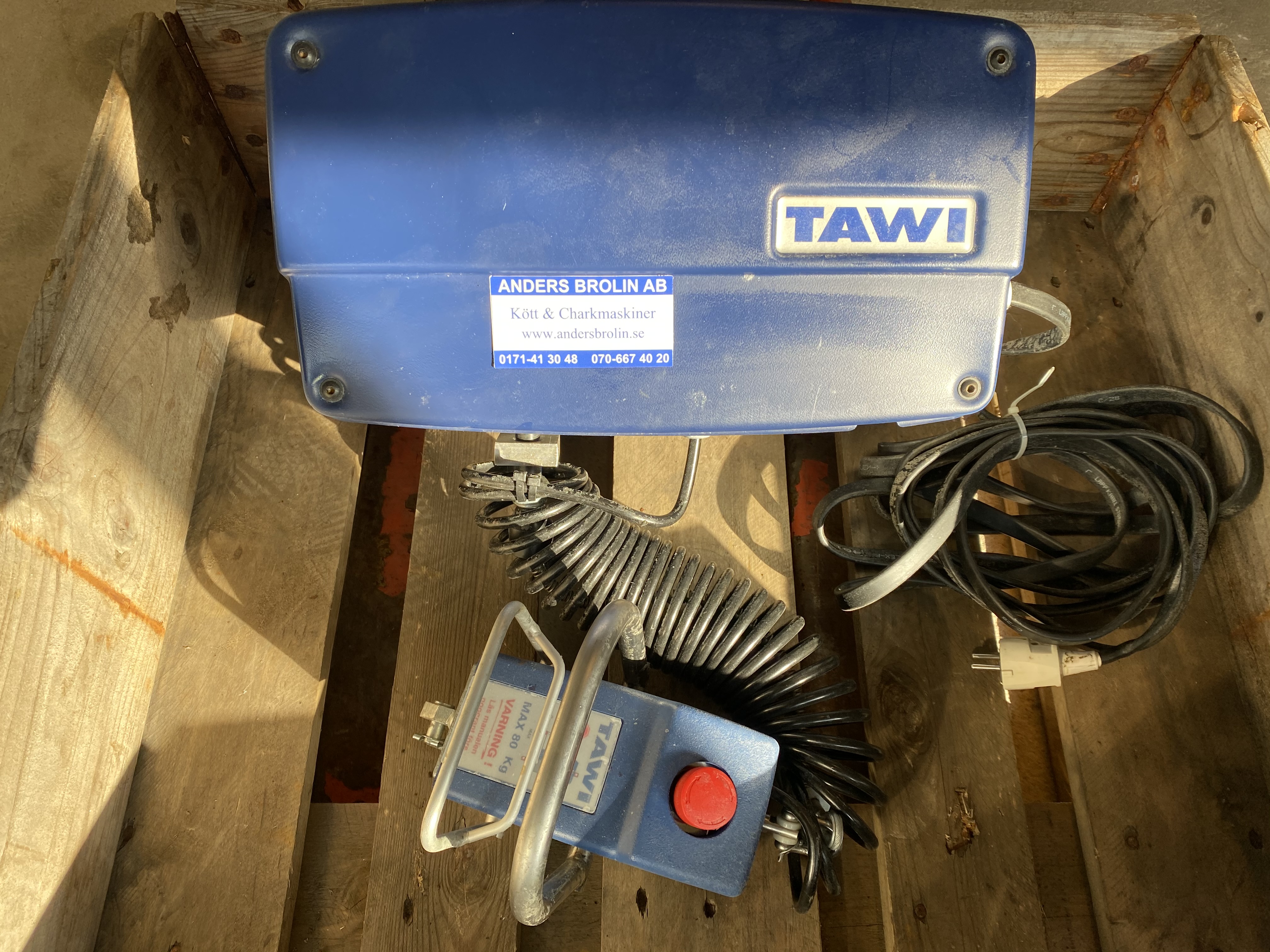 Begagnad Telfer Tawi enfas 80kg #1162