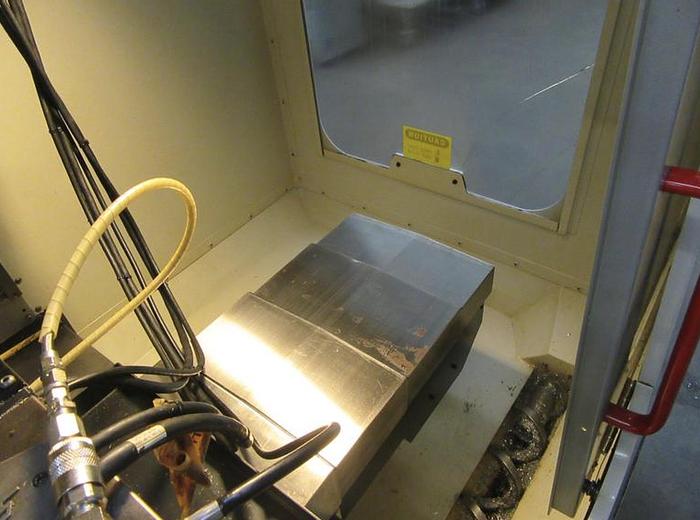 Used 2002 HAAS VF-1 CNC 5-Axis Vertical Machining Center w Haas TRT-160 2- Axis Programmable Rotary Table ***ONLY 391 Spindle Hours!***