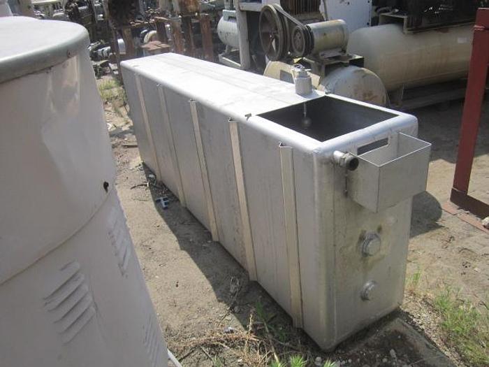 Used Tank, 230 Gallon, Alum, 17" X 8' X 33", FT/FB, Cover, #Z698420