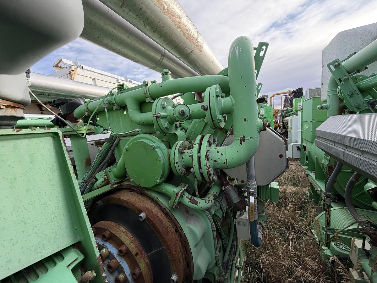 Used 2011 General Electric Jenbacher JGS 320 GS Natural Gas Generator 1712KW