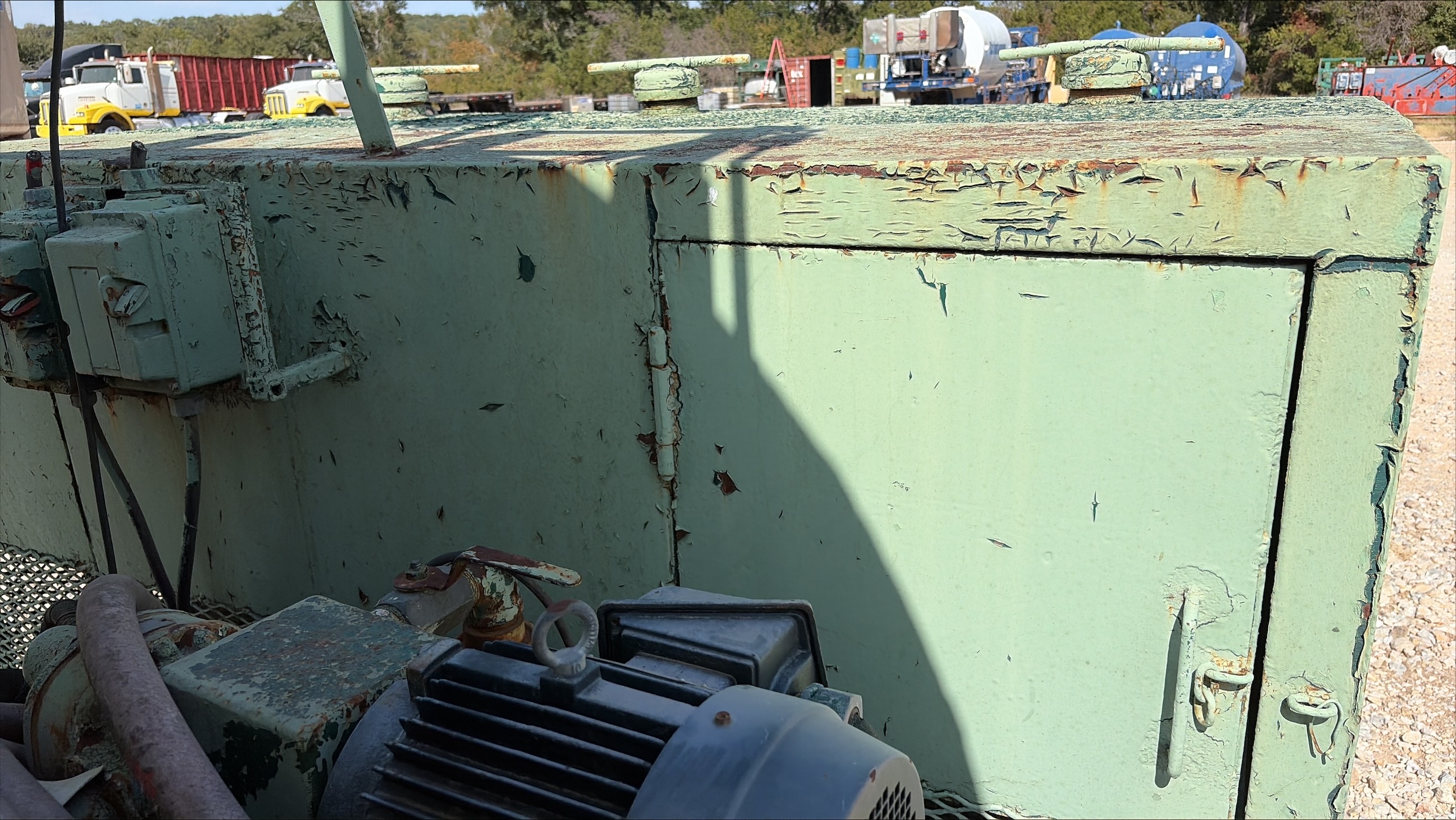 Used Welded Steel 10,000 Gallon Diesel Fuel Tank