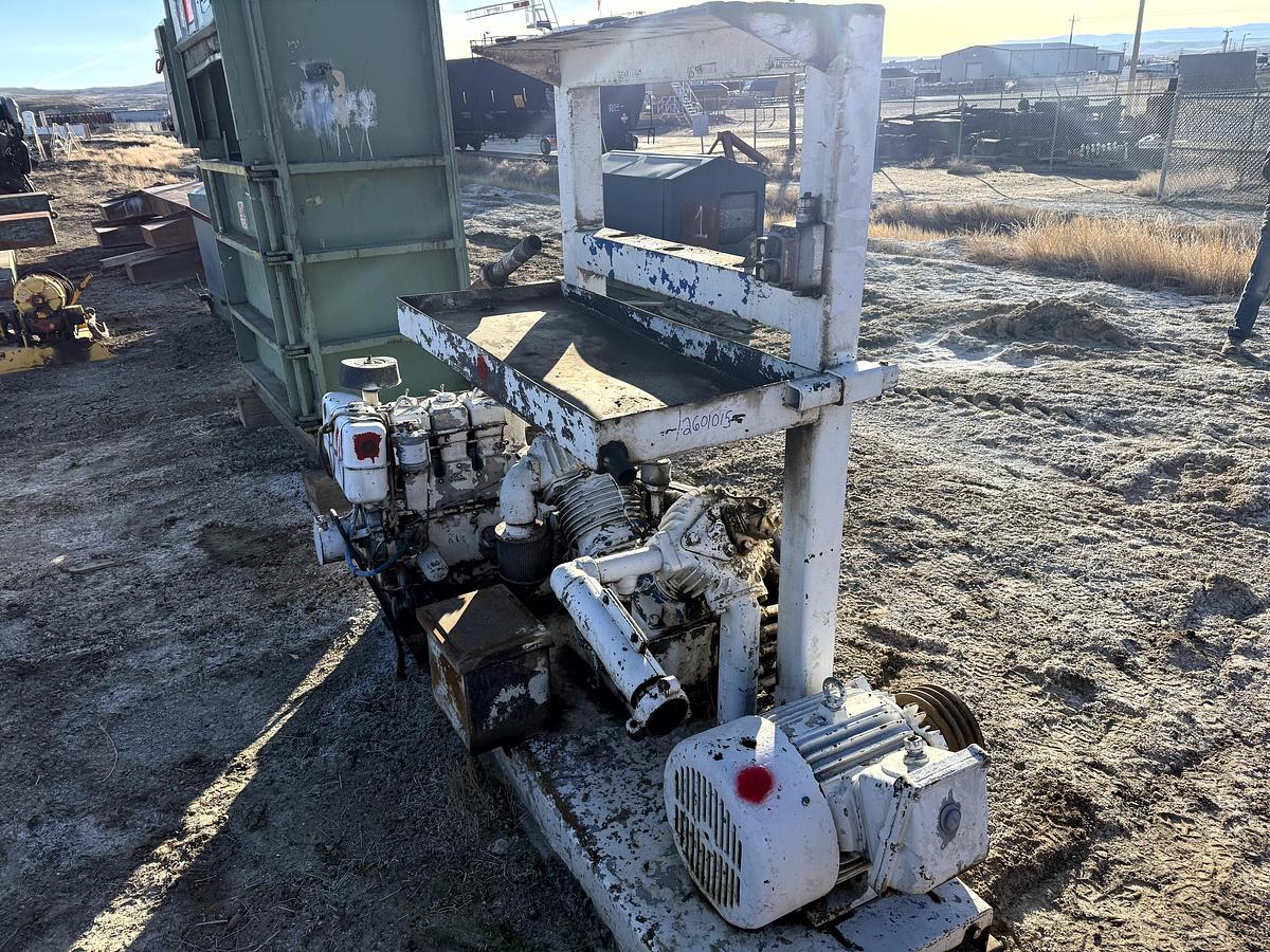 Used Lister Diesel Air Compressor