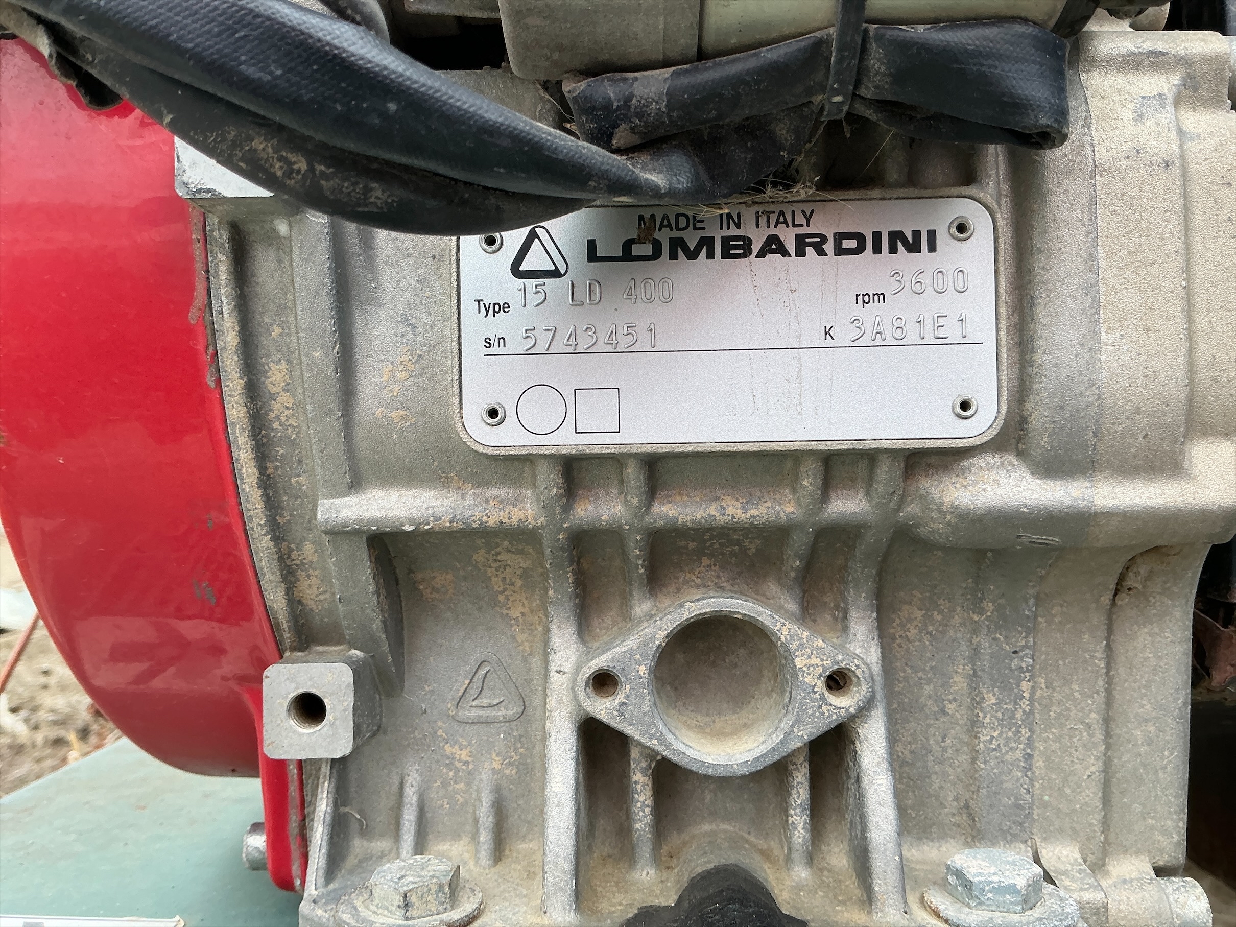Used Welded Steel Air Compressor w/Shed 