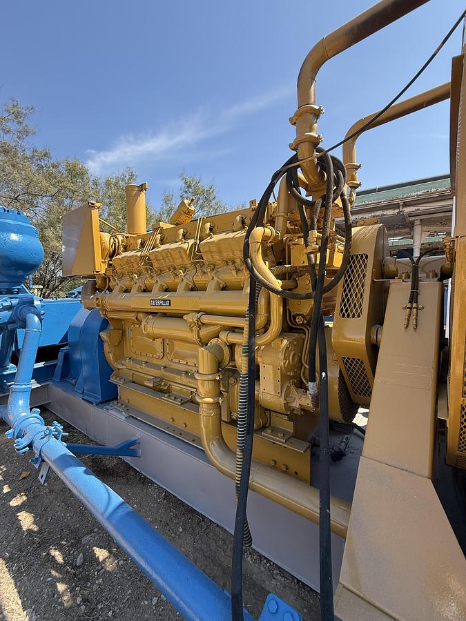 Used National Oilwell 9-P-100 Triplex Mud Pump