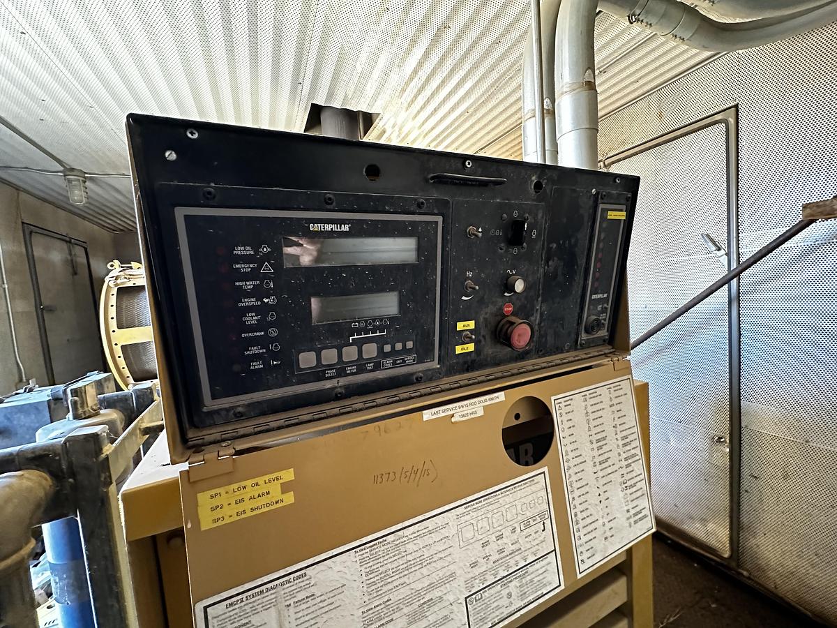 Used 2008 Cat G3408 Natural Gas 376 KVA Generator