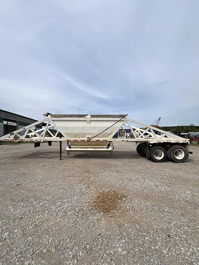 Used 1999 Ranch MFG Belly Dump Tandem Axle Trailer