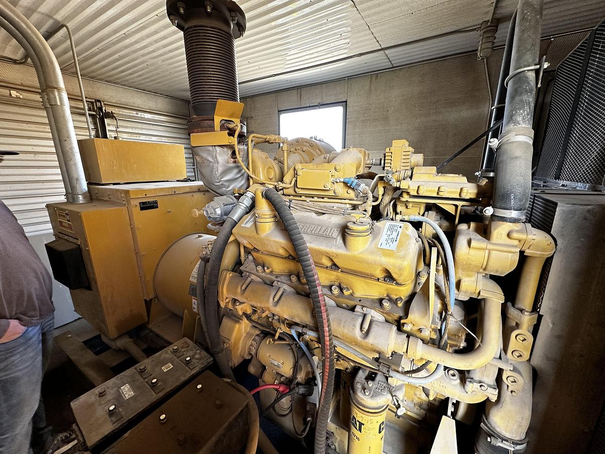 Used 2008 Cat G3408 Natural Gas 376 KVA Generator