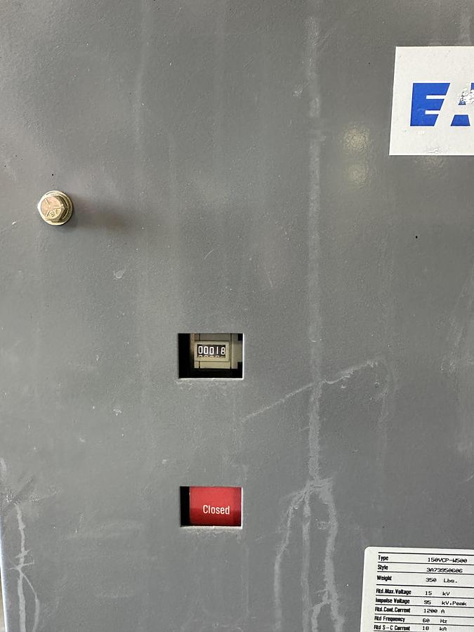 Used 2002 Cuttler-Hammer 150VCP W500