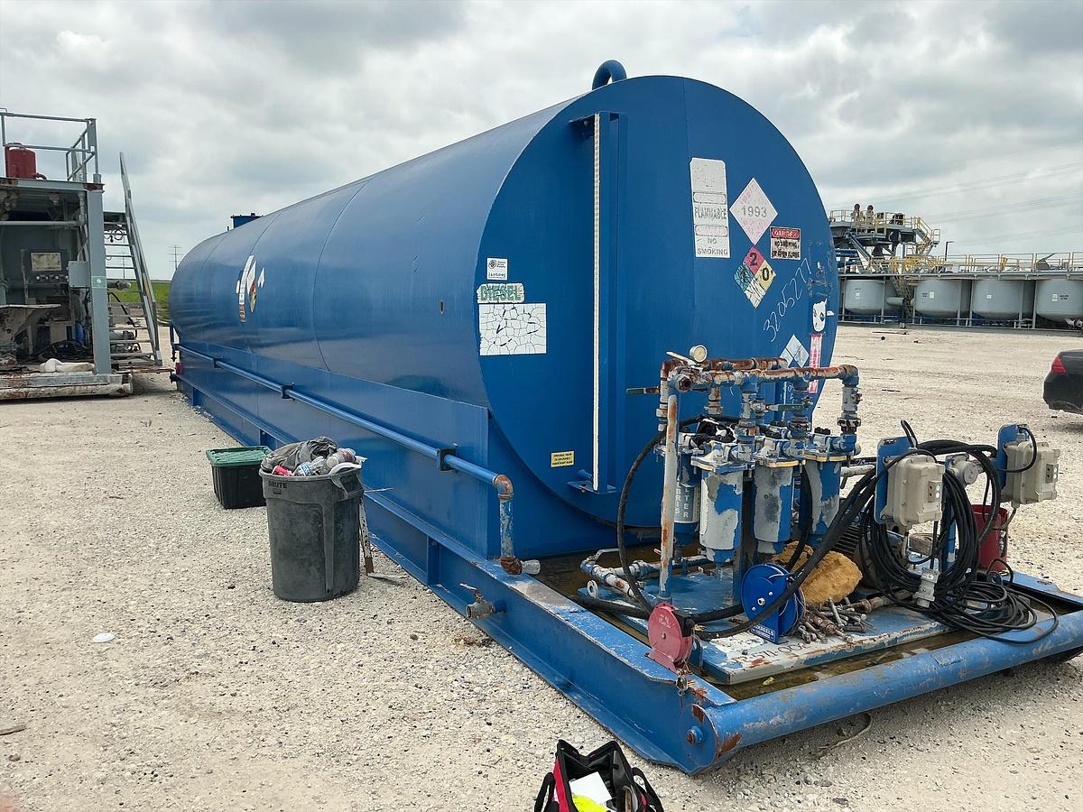Used Fuel Tank, Welded Steel, H&P