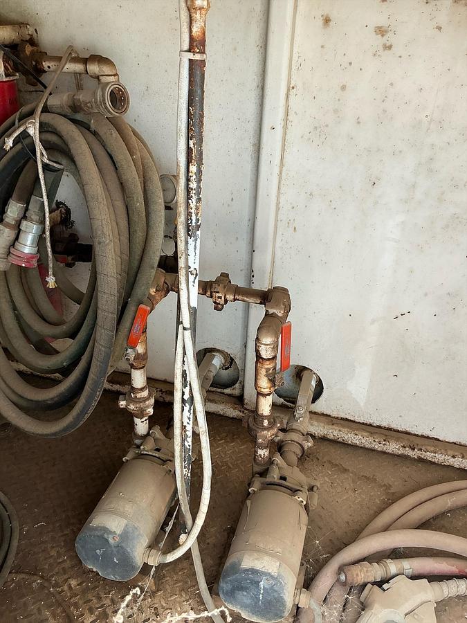 Used Welded Steel 22,000 Gallon Diesel Fuel Tank