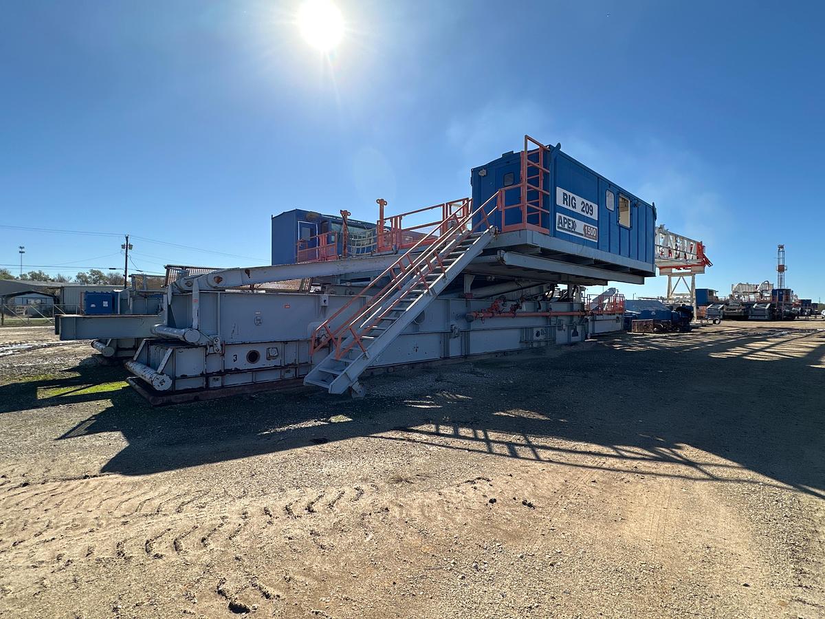 Refurbished NOV IDEAL RIG 1500 HP WALKING DRILL RIG