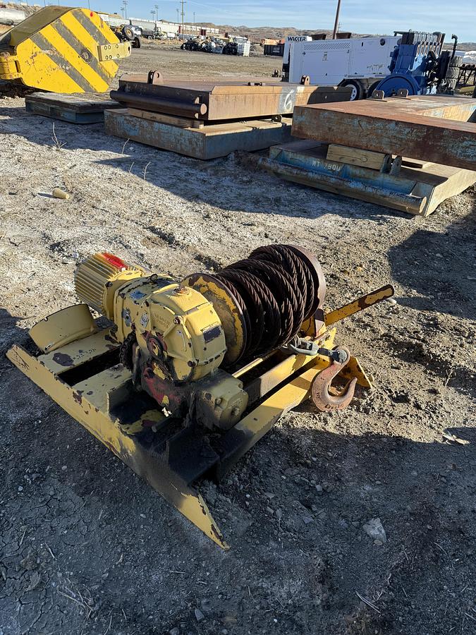Used Electric Track Winch 