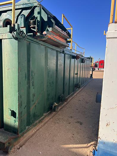 Used Mud Mixing Tank 200 BBL With Shaker