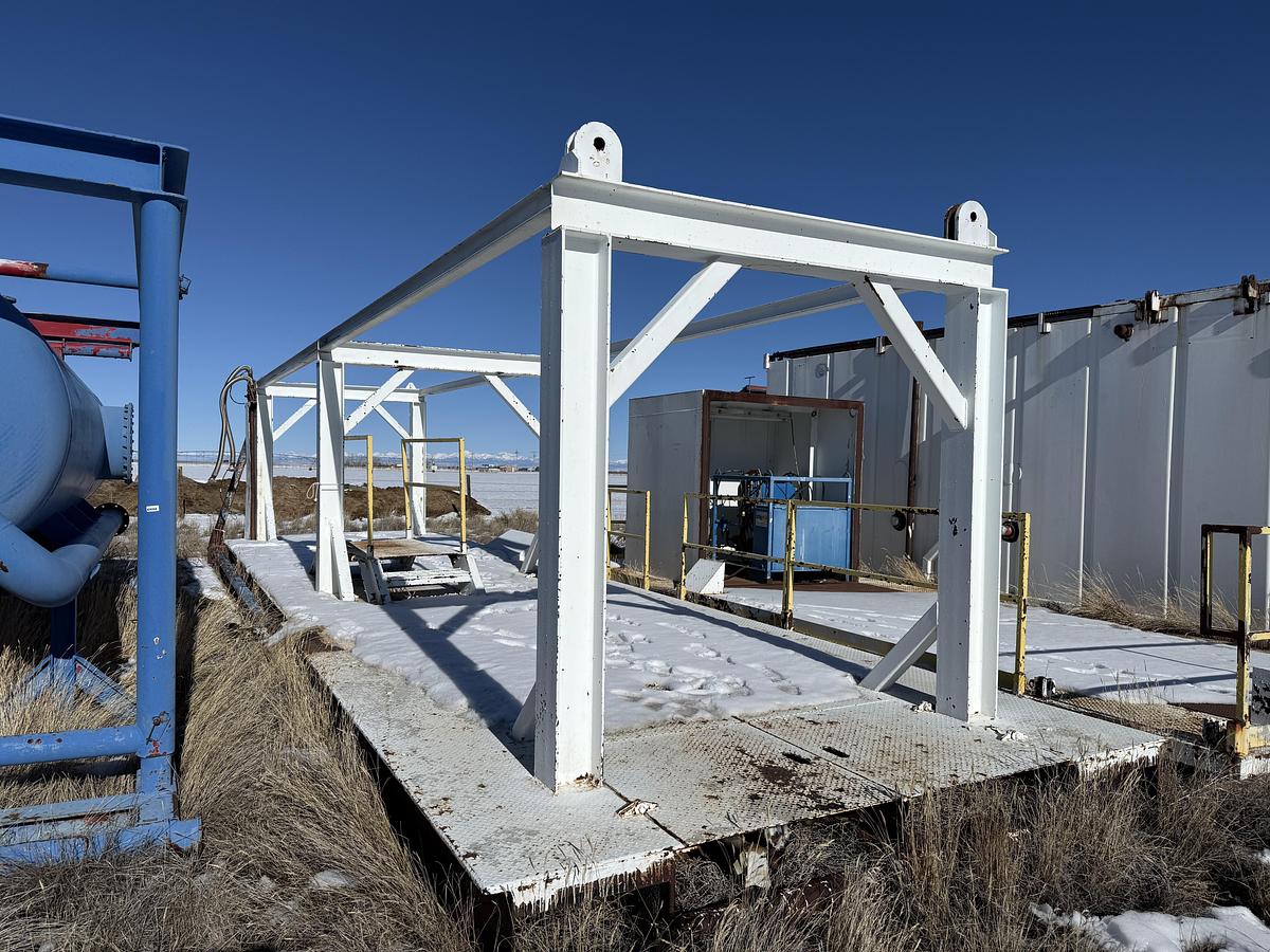 Used Suitcase with Rack Rig #323 