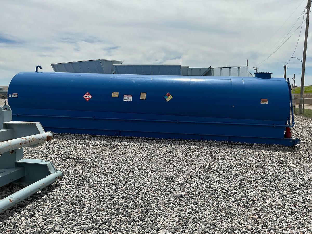 Used Welded Steel Fuel Tank on Skids