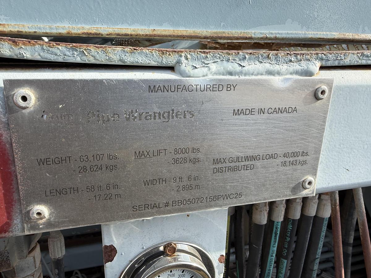 Used Forum Pipe Wrangler 3500 Hydraulic Cat Walk