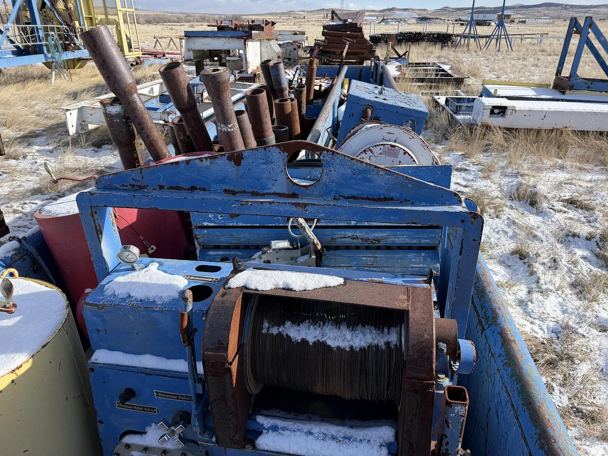 Used Junk Box with Lifting Subs, Wireline Units Rig #235