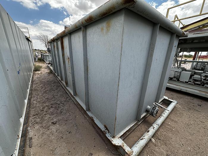 Used Trip Tank 160 BBL, HOPPER, AGITATOR